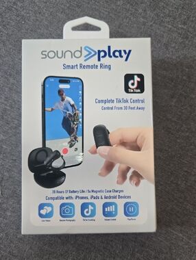 Smart Remote Ring - Black